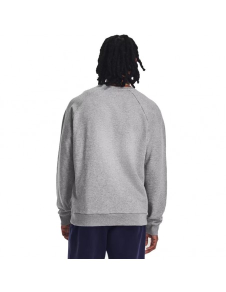SUDADERA UNDER ARMOUR RIVAL GRIS 1379755-025