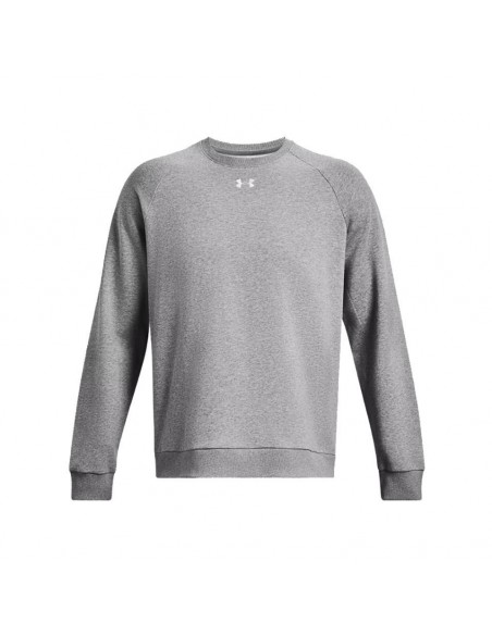 SUDADERA UNDER ARMOUR RIVAL GRIS 1379755-025