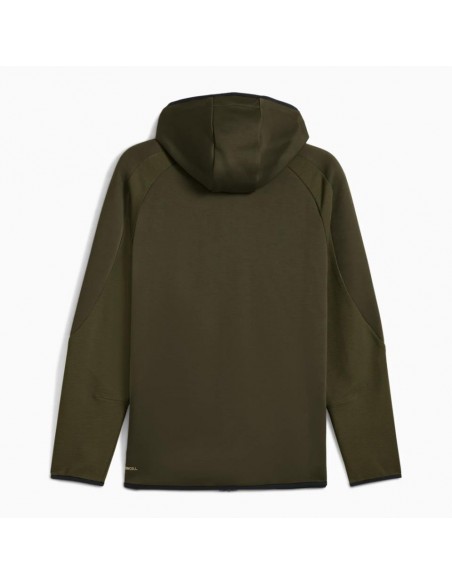 SUDADERA PUMA EVOSTRIPE CREMALLERA VERDE 688231-70