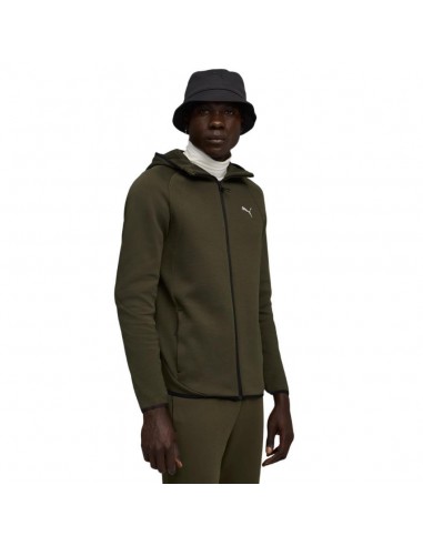 SUDADERA PUMA EVOSTRIPE CREMALLERA VERDE 688231-70