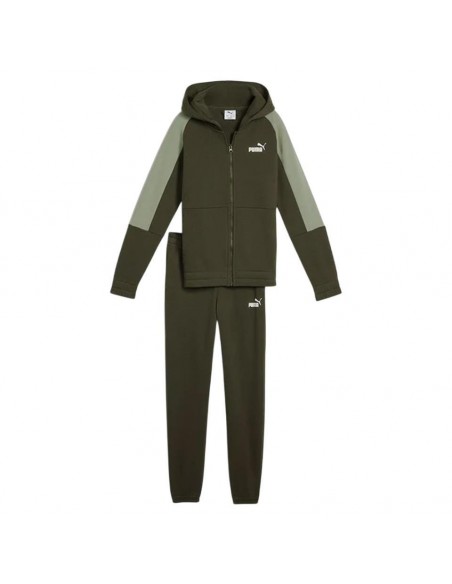 CHANDAL PUMA ESS BLOCK HOODED VERDE 689724-70