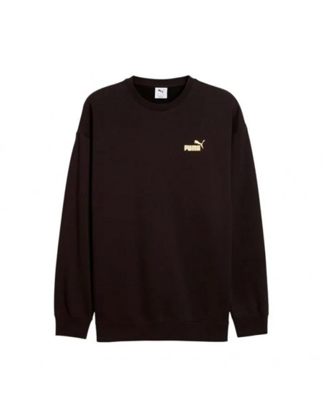 SUDADERA PUMA HOMBRE NEGRA MAXIMAL METAL 634455-01