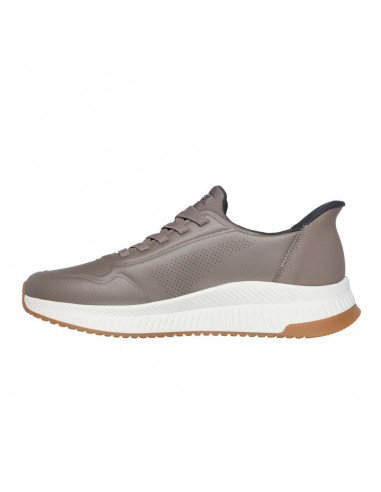 ZAPATILLAS SKECHERS BOBS SQUAD TAUPE 118424-TPE