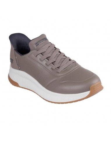 ZAPATILLAS SKECHERS BOBS SQUAD TAUPE 118424-TPE