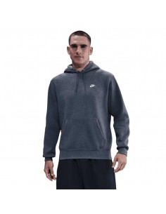 SUDADERA NIKE CLUB FLEECE HOODIE GRIS FN3859-071