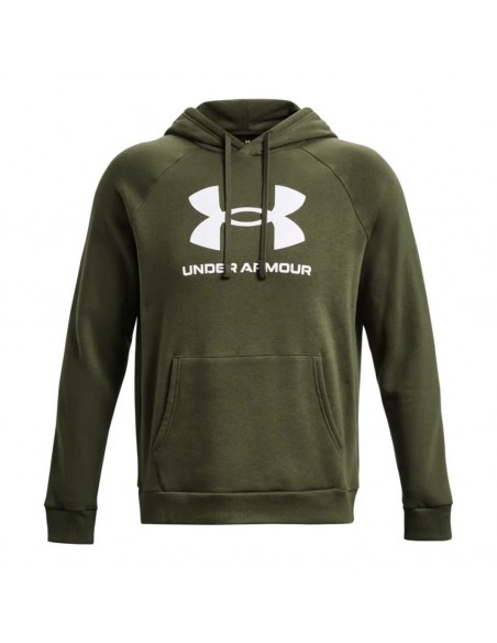 SUDADERA UNDER ARMOUR RIVAL VERDE 1379758-390