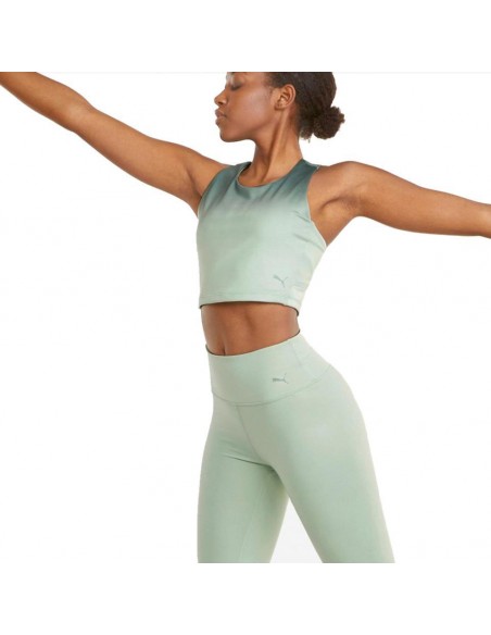 TOP MUJER PUMA VERDE STUDIO 521061-77