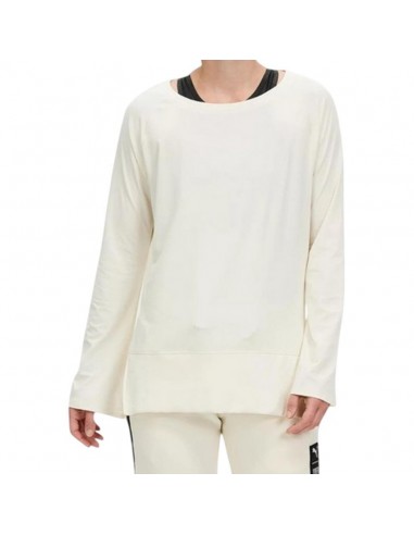 CAMISETA PUMA BEIGE MANGA LARGA 520988-73