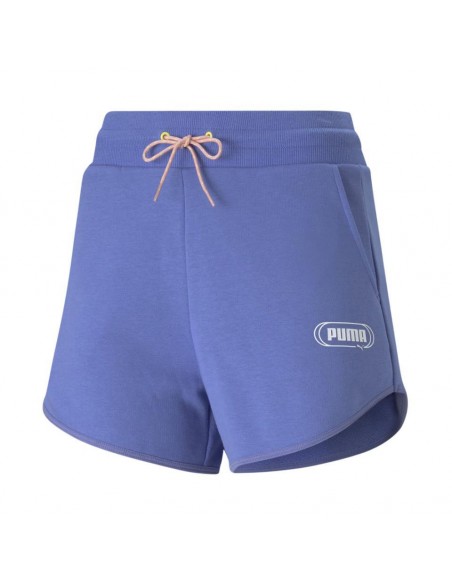 PANTALON CORTO PUMA MUJER LILA 585817-14