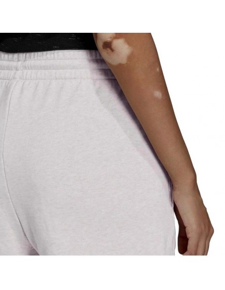 PANTALON CORTO ADIDAS ROSA PALIDO MUJER HE0439