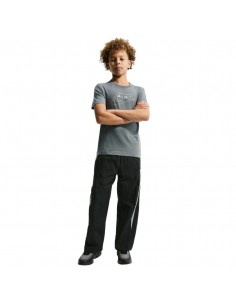 CAMISETA NIKE MANGA CORTA GRIS NIÑOS II0287-084 2