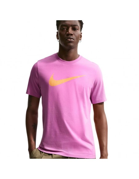 CAMISETA NIKE ICON SWOOSH ROSA HOMBRE DC5094-503