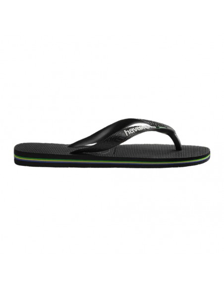 CHANCLAS HAVAIANAS BRASIL LOGO NEGRO 4110850-1069