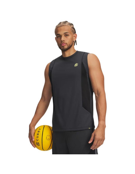 CAMISETA UNDER ARMOUR CURRY GRIS 6010919-016