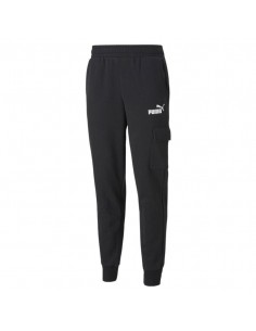 PANTALON PUMA NEGRO LARGO CARGO 2