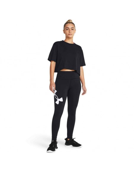 MALLA UNDER ARMOUR LARGA NEGRA 