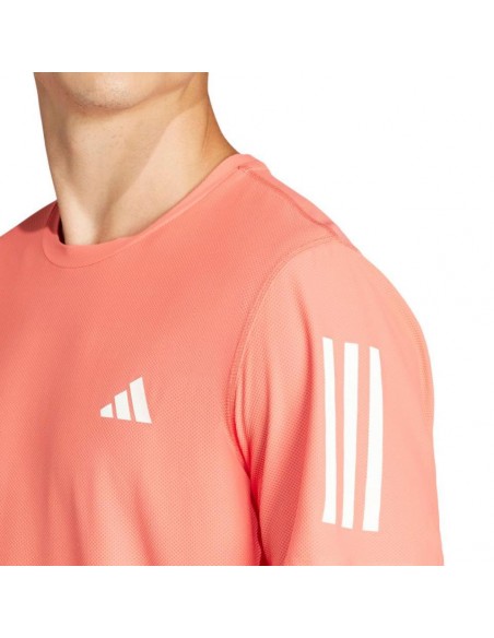 CAMISETA ADIDAS OWN THE RUN SALMON HOMBRE