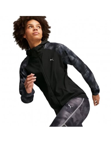 CHAQUETA DE RINNING FAVOURITE PUMA NEGRA