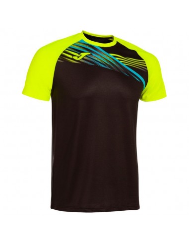 CAMISETA JOMA ELITE X NEGRO AMARILLO