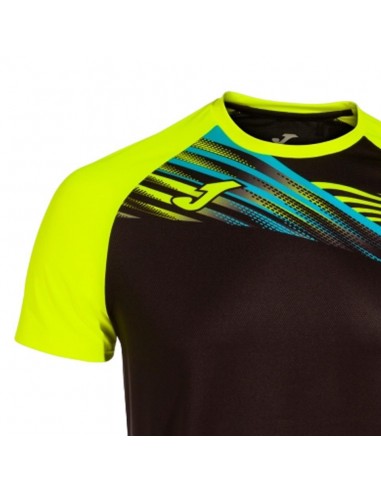 CAMISETA JOMA ELITE X NEGRO AMARILLO