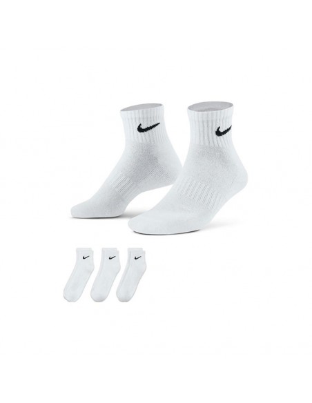 CALCETIN NIKE BLANCO EVERYDAY ANKLE TOBILLERO