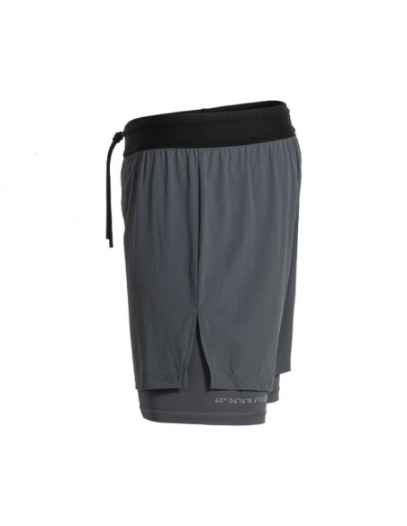 SHORT R-TRAIL NATURE GRIS CON MALLA 103174-150