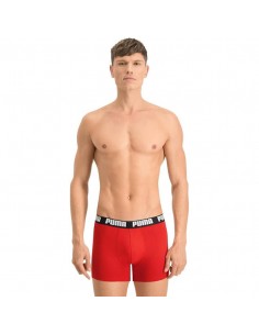 BOXER BASIC PUMA ROJO NEGRO PACK 2 521015001-786 2