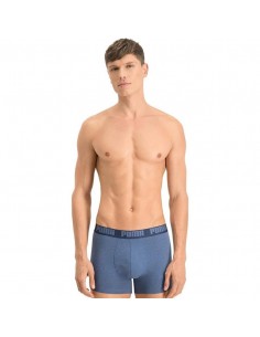 BOXER BASIC PUMA AZUL PACK 2 HOMBRE 521015001-037 2