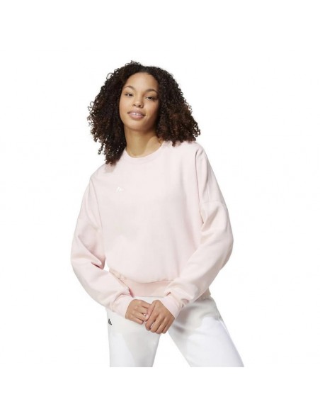 SUDADERA ADIDAS ESSENTIALS SMALL LOGO ROSA IX7954