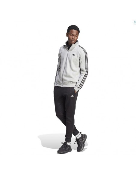 CHANDAL ADIDAS GRIS NEGRO 3-STRIPES IA3073