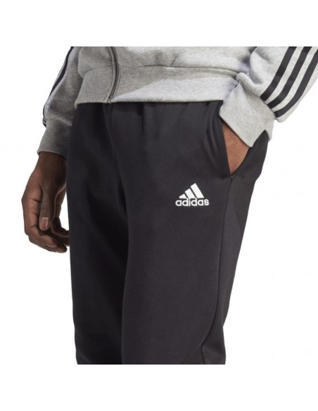 CHANDAL ADIDAS GRIS NEGRO 3-STRIPES IA3073