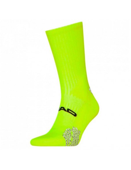CALCETIN HEAD PADEL REGULAR AMARILLO 701226608-003