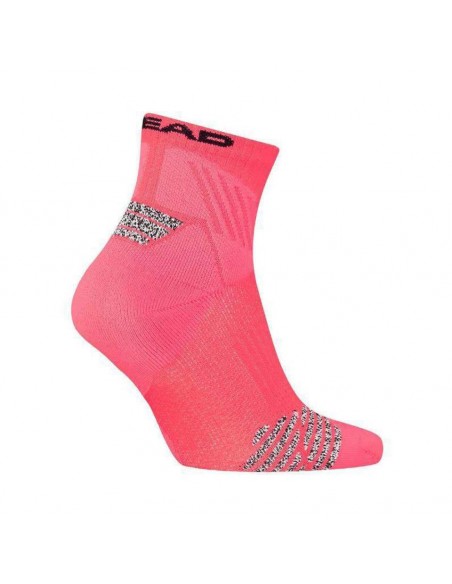 CALCETIN HEAD PADEL QUARTER ROSA 701226609-004