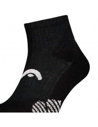CALCETIN HEAD PADEL QUARTER NEGRO 701226609-002
