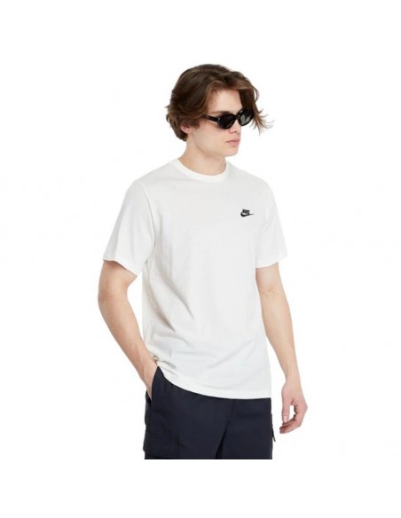 CAMISETA NIKE NSW CLUB TEE BLANCO AR4997-133