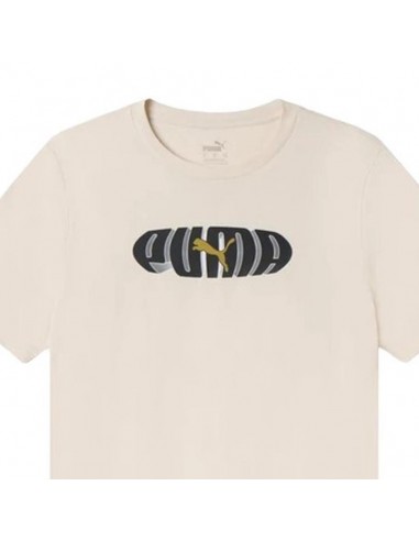 CAMISETA PUMA ESS   GRAPHIC BEIGE 686890-87