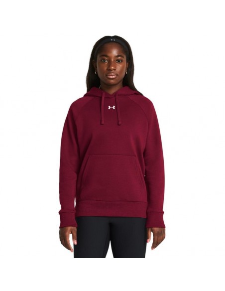 SUDADERA UNDER ARMOUR GRANATE 1379500-625