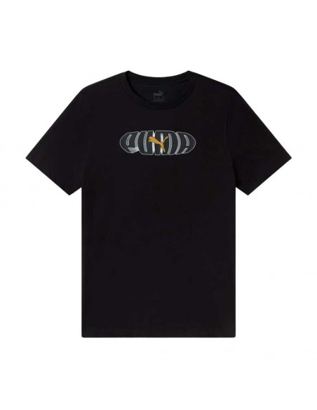 CAMISETA PUMA MANGA CORTA NEGRA 686890-01