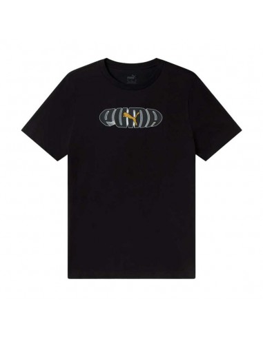 CAMISETA PUMA MANGA CORTA NEGRA 686890-01