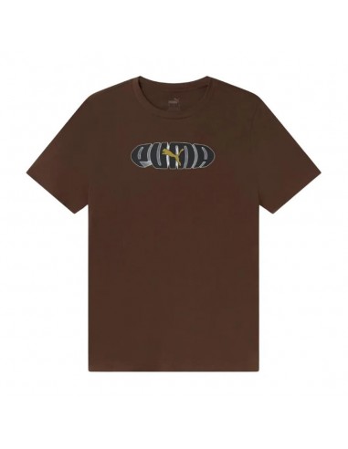 CAMISETA PUMA MANGA CORTA MARRON 686890-65