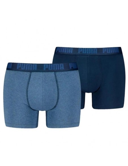 BOXER BASIC PUMA AZUL PACK 2 HOMBRE 701226387-007