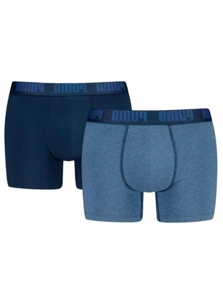 BOXER BASIC PUMA AZUL PACK 2 HOMBRE 701226387-007