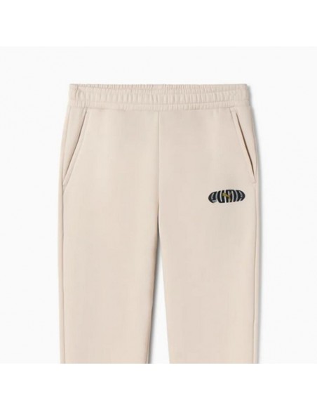 PANTALON PUMA ESS GRAPHIC BEIGE 686892-87