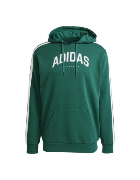 SUDADERA ADIDAS COLLEG HOOD VERDE JD6506