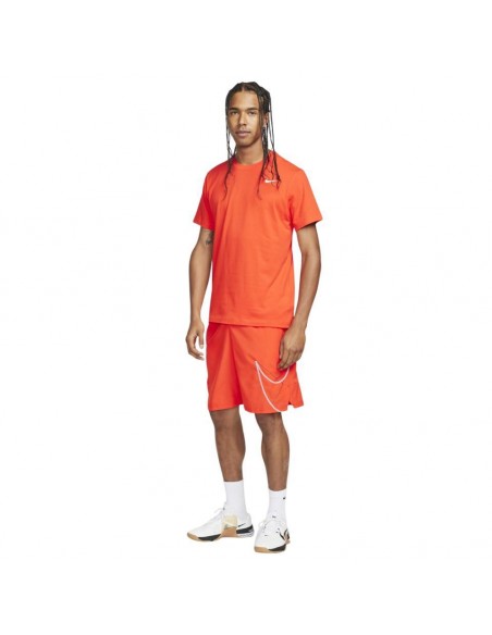 CAMISETA NIKE DRI-FIT NARANJA HOMBRE AR6029-633