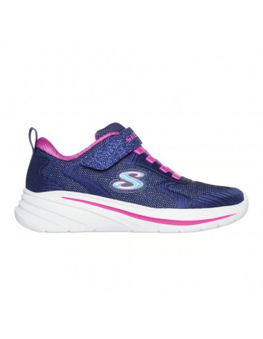 ZAPATILLAS SKECHERS WAVE 92 LILA AZUL 303557L-NVY