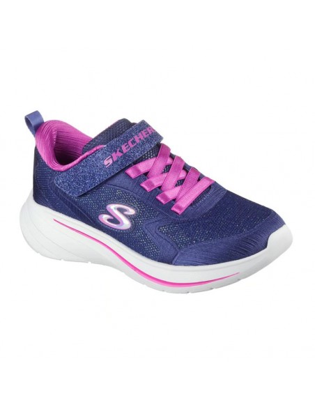ZAPATILLAS SKECHERS WAVE 92 LILA AZUL 303557L-NVY