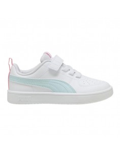 ZAPATILLAS PUMA RICKIE JR BLANCO CELESTE 385836-42 2