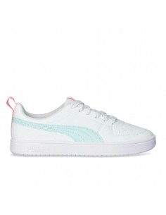 ZAPATILLAS PUMA RICKIE JR BLANCA VERDE 384311-42 2